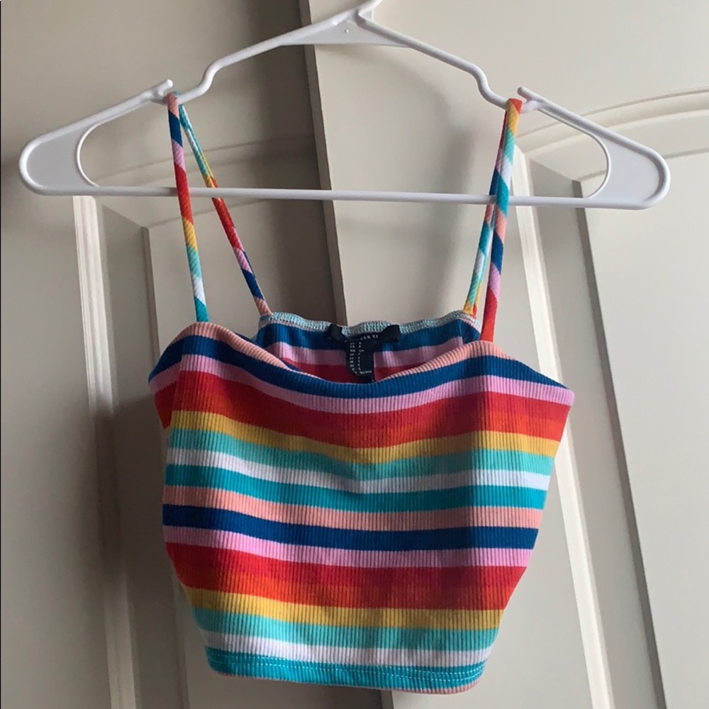 Spaghetti Strap Crop Top